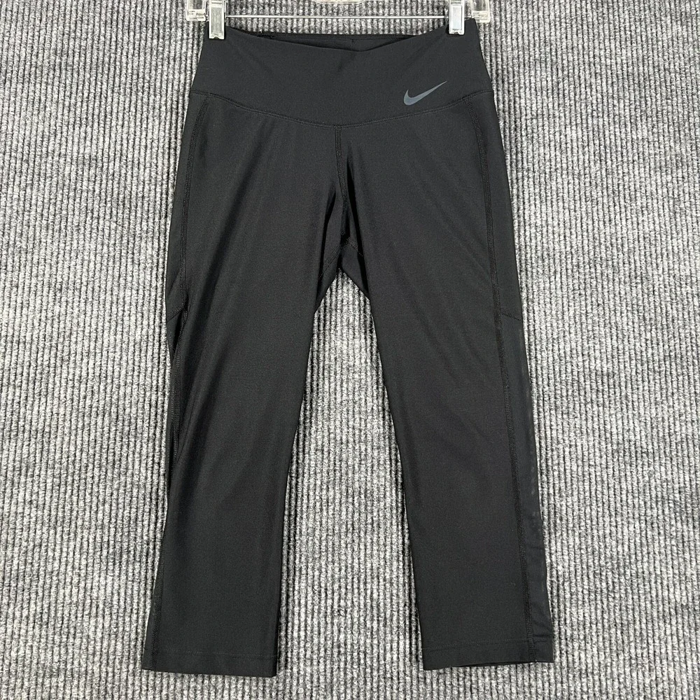 Nike Leggings Dri-Fit Womens Size XS Extra Small Black Activewear 18